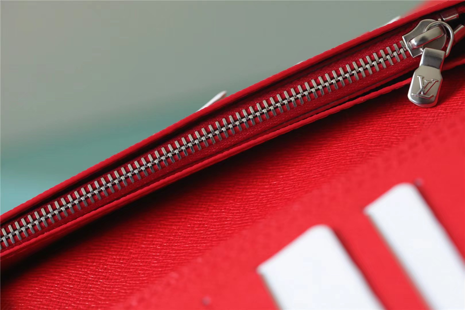 x Svp*me Brazza Wallet Red For Men 7.5in/19cm