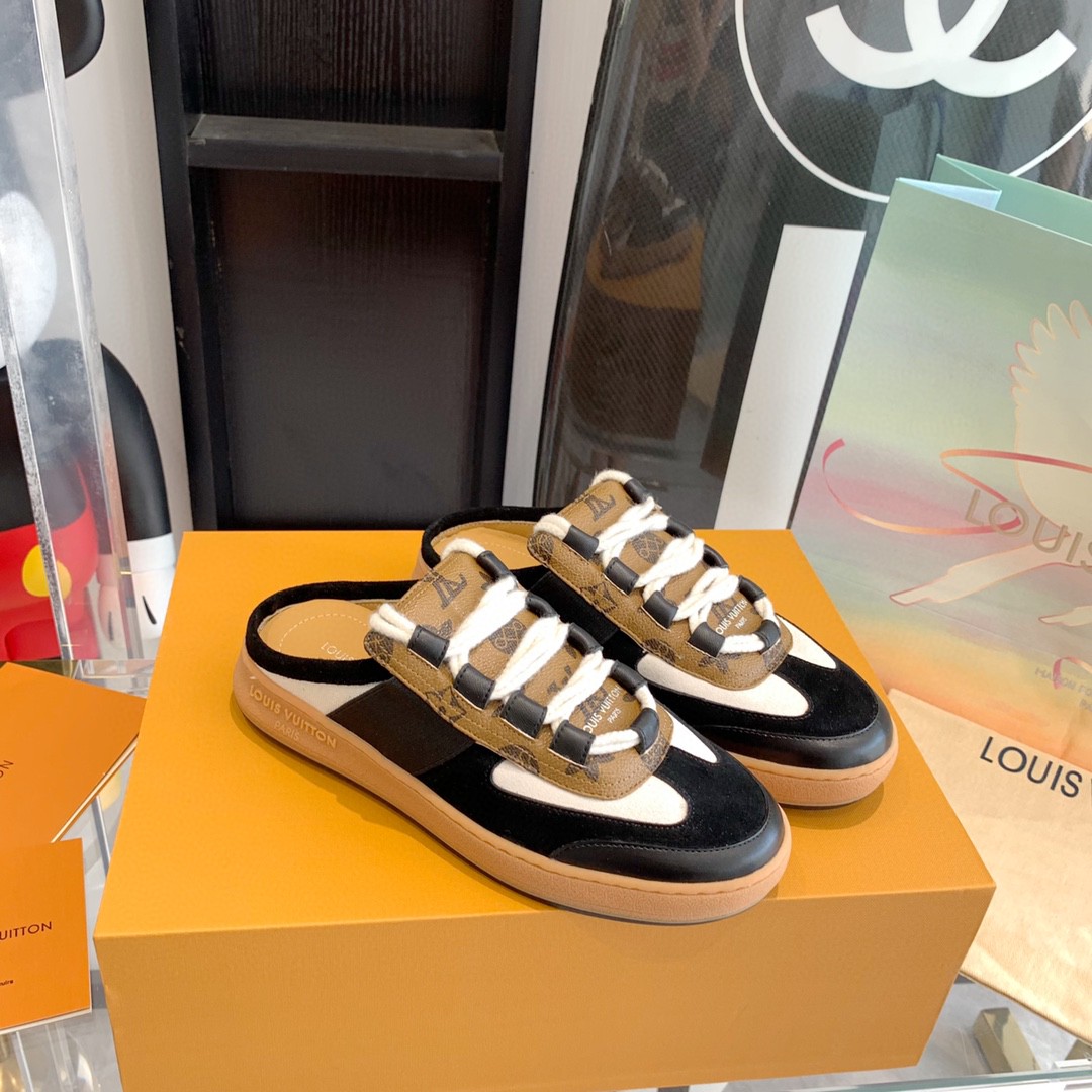 L0vis Vvtt0n Lous Sneaker Monogram Canvas Black For Men