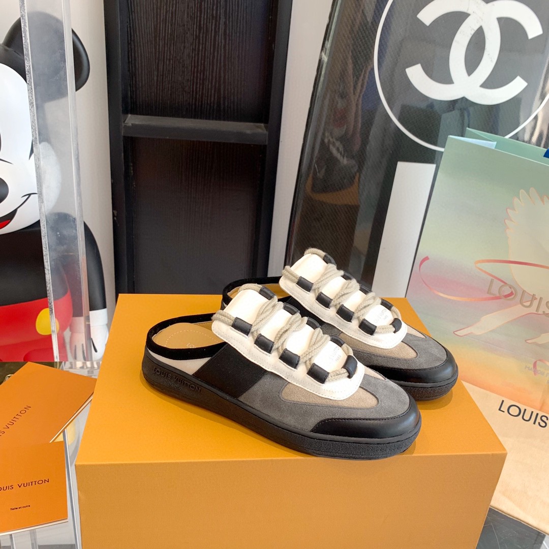 L0vis Vvtt0n Lous Sneaker Monogram Canvas Grey For Men