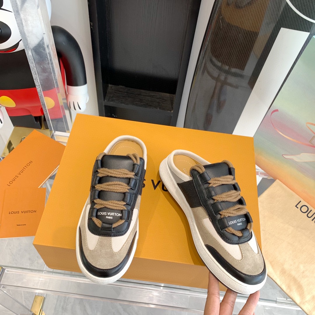 L0vis Vvtt0n Lous Sneaker Monogram Canvas Beige For Men