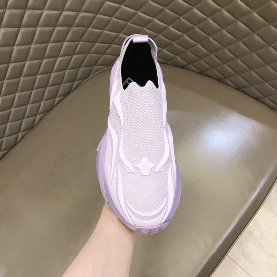 FD F**di Flow Running Sneakers Purple For Women