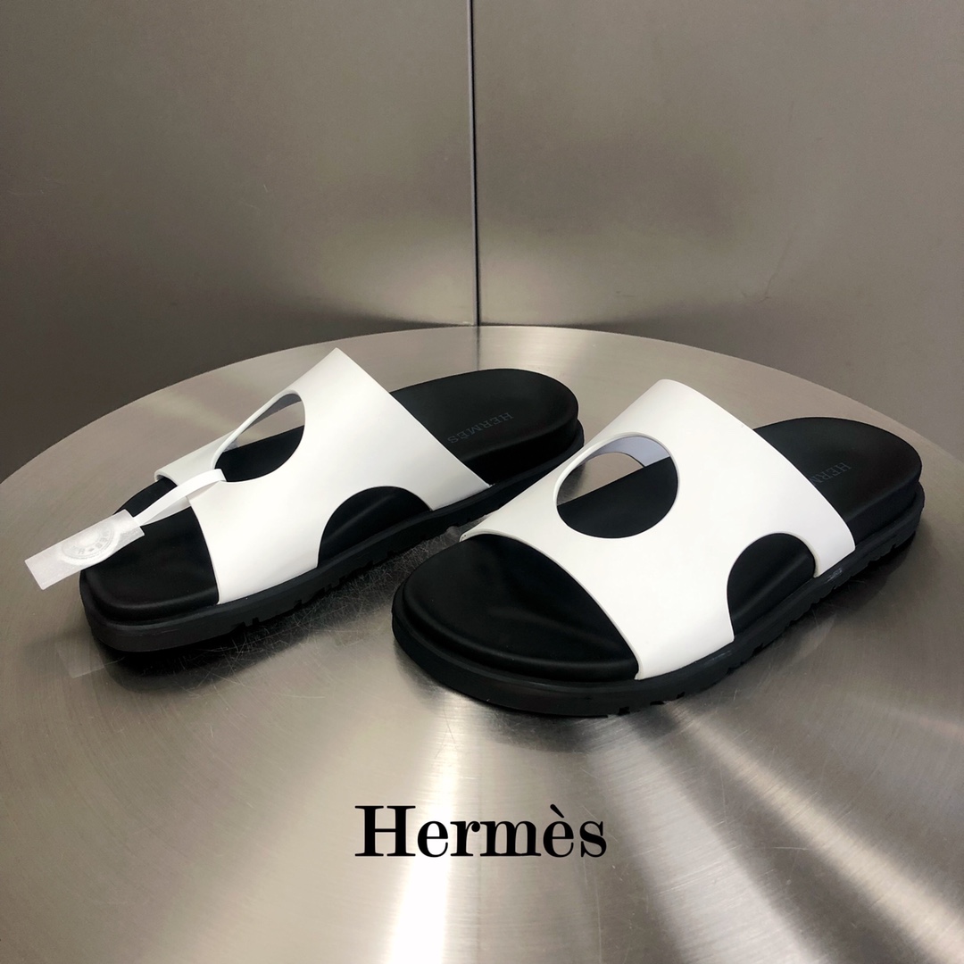 H**me5 Edith Sandal White For Men