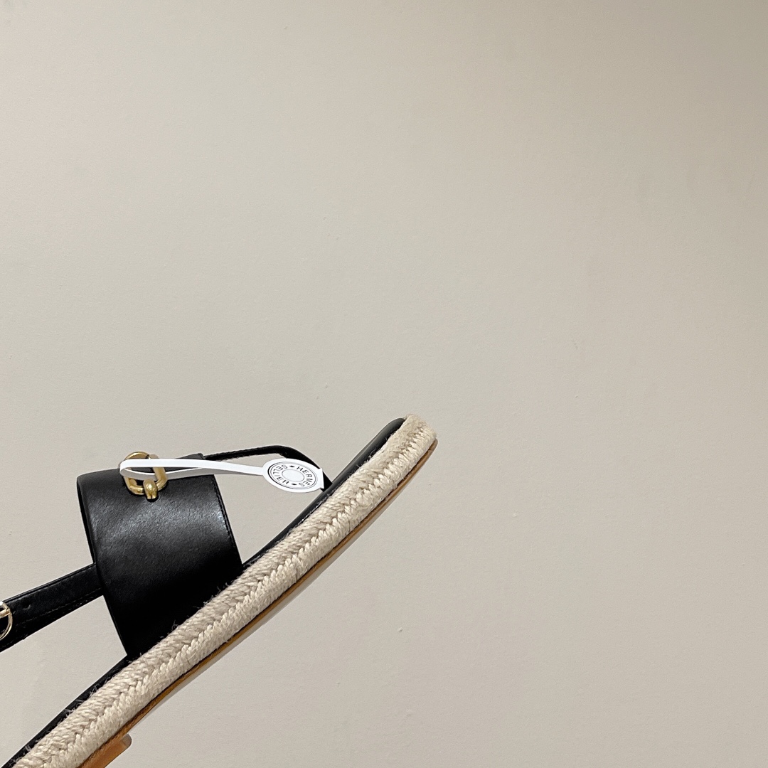 H**me5 Eloise Espadrille Black For Women H221152Z 02350