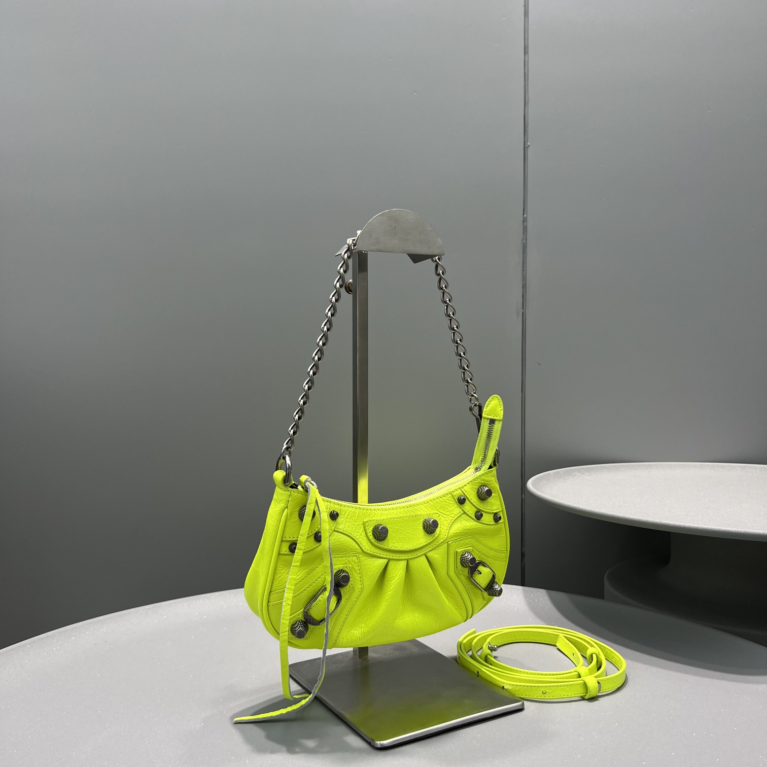 Ba1en*iaga Le Cagole Mini Bag Purple/Black/Pink/Green For Women‎ 8.2in/20.8cm