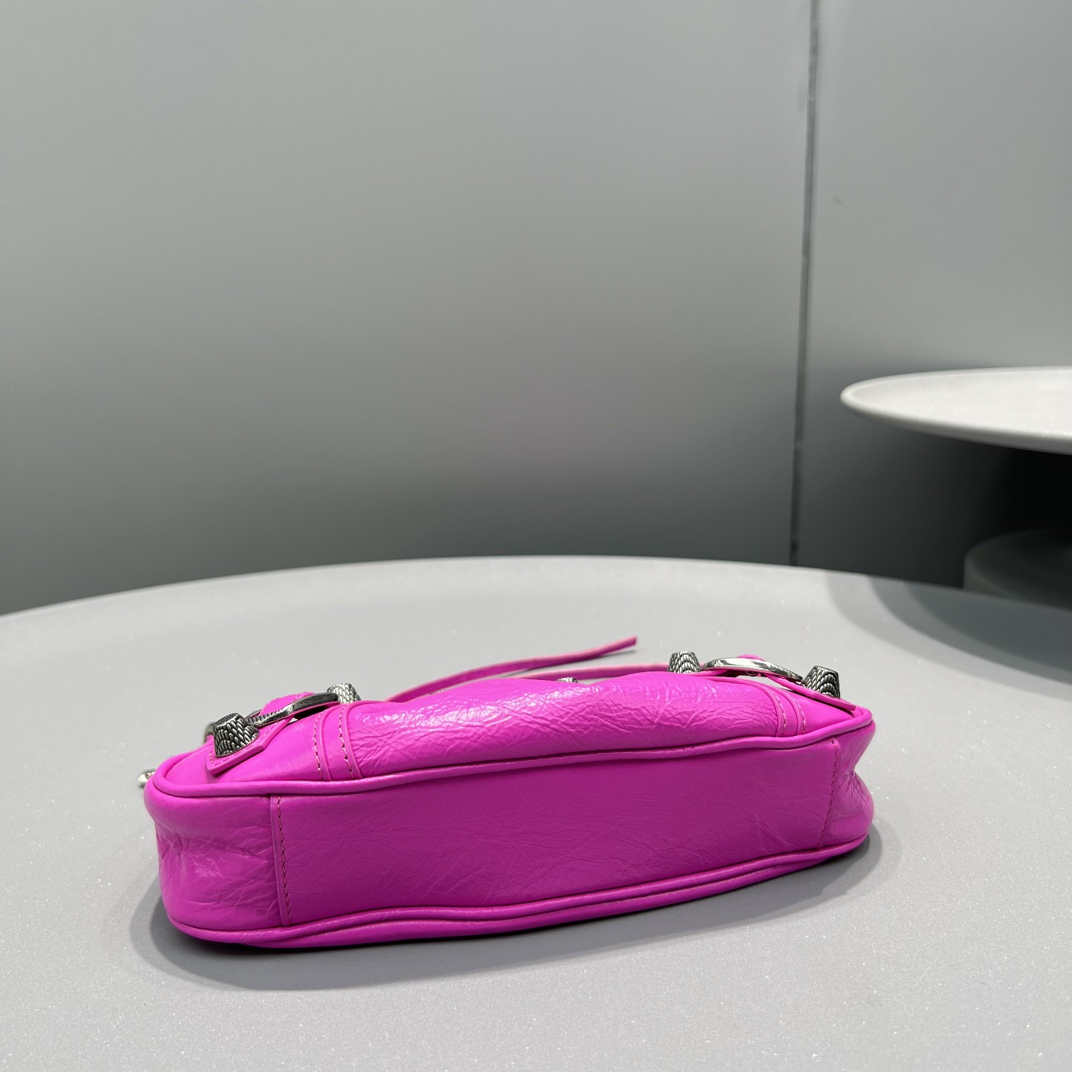 Ba1en*iaga Le Cagole Mini Bag Purple/Black/Pink/Green For Women‎ 8.2in/20.8cm