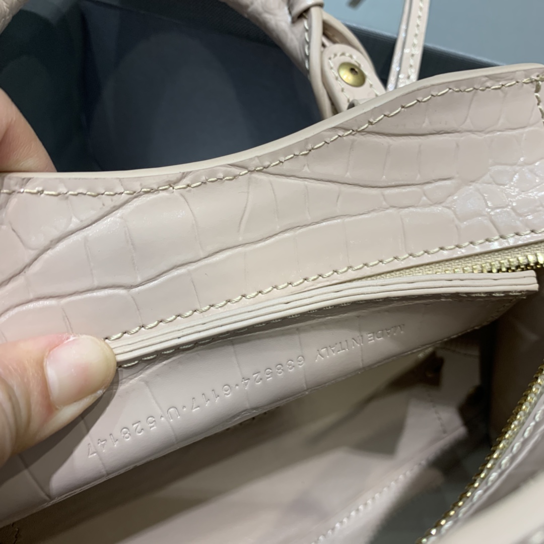 Ba1en*iaga Neo Classic Mini Handbag Black/Dark Blue/Cream/Brown/Green Khaki For Women‎ 8.6in/21.8cm