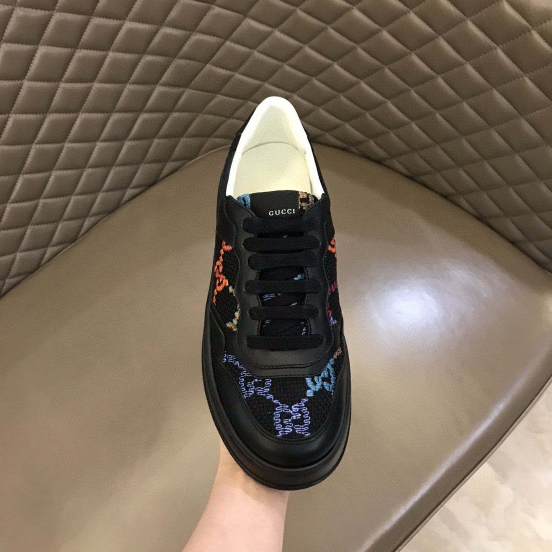 Gvc*1 GG Embossed Sneaker Black For Men