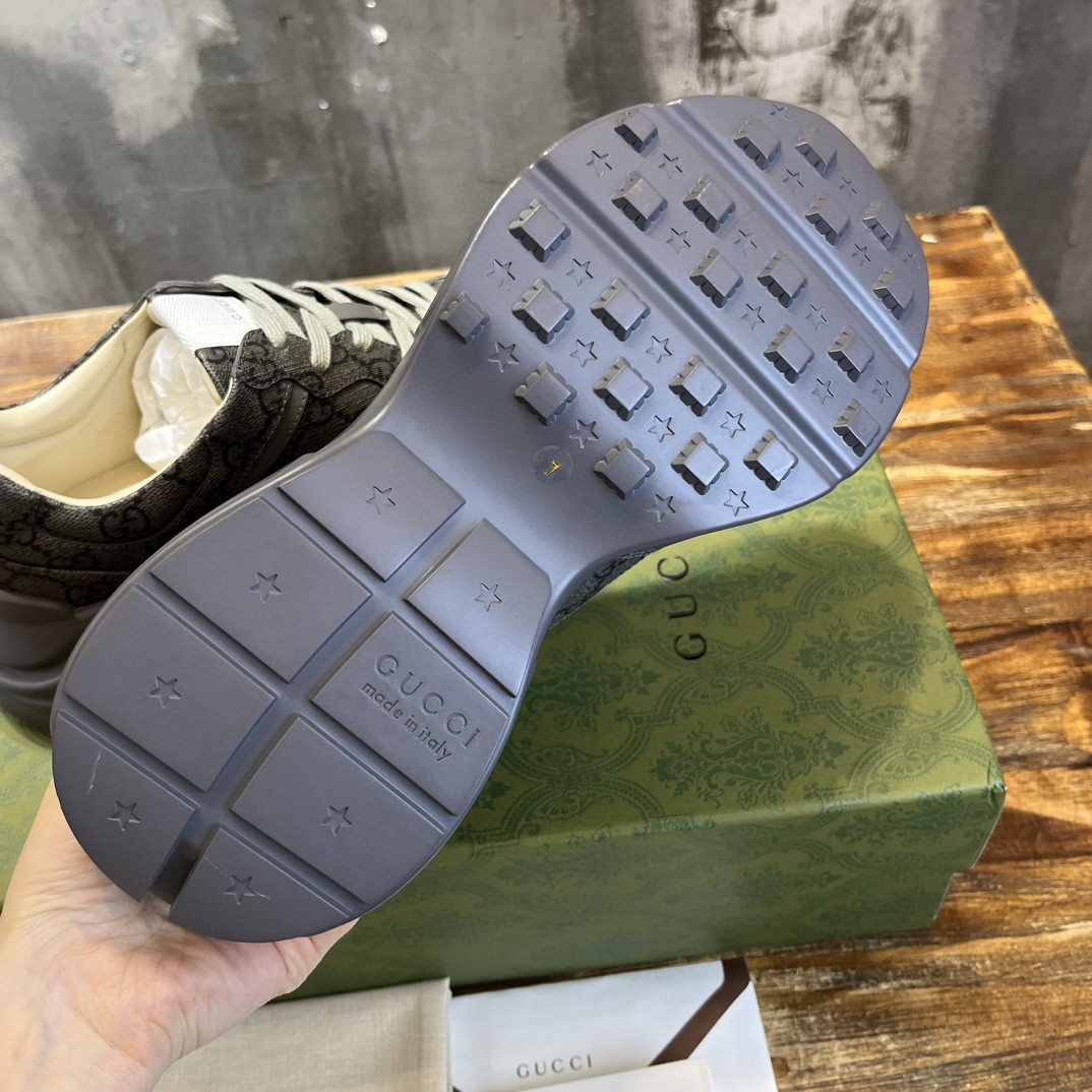 Gvc*1 GG Rhyton Sneaker Dark Blue For Men