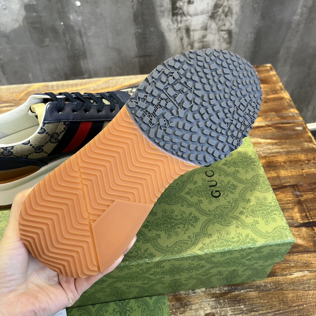 Gvc*1 Sneaker With Web Beige For Men