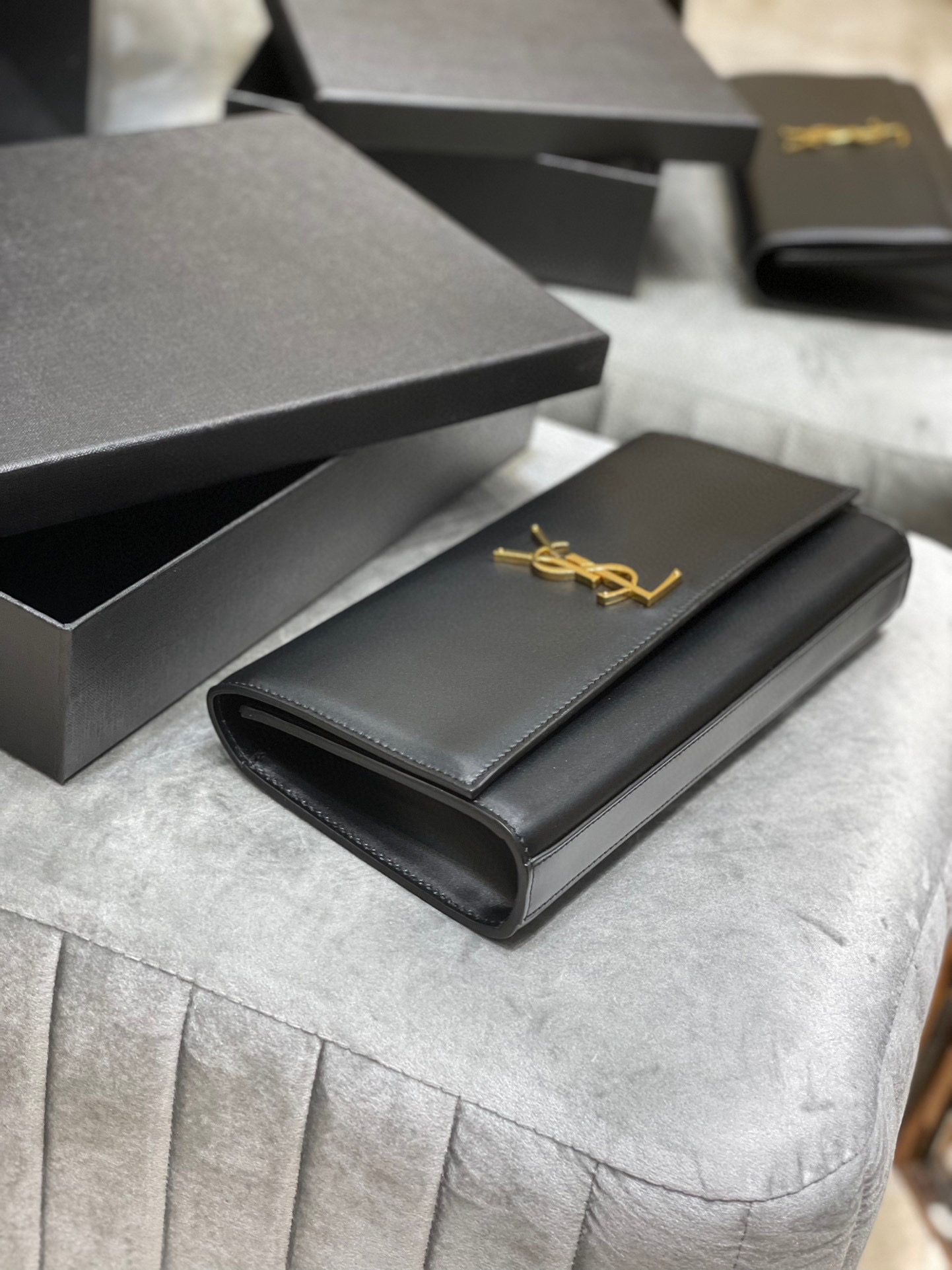 Sa1nt Lau*nt Kate 99 Chain Bag Black For Women‎ 12in/26cm