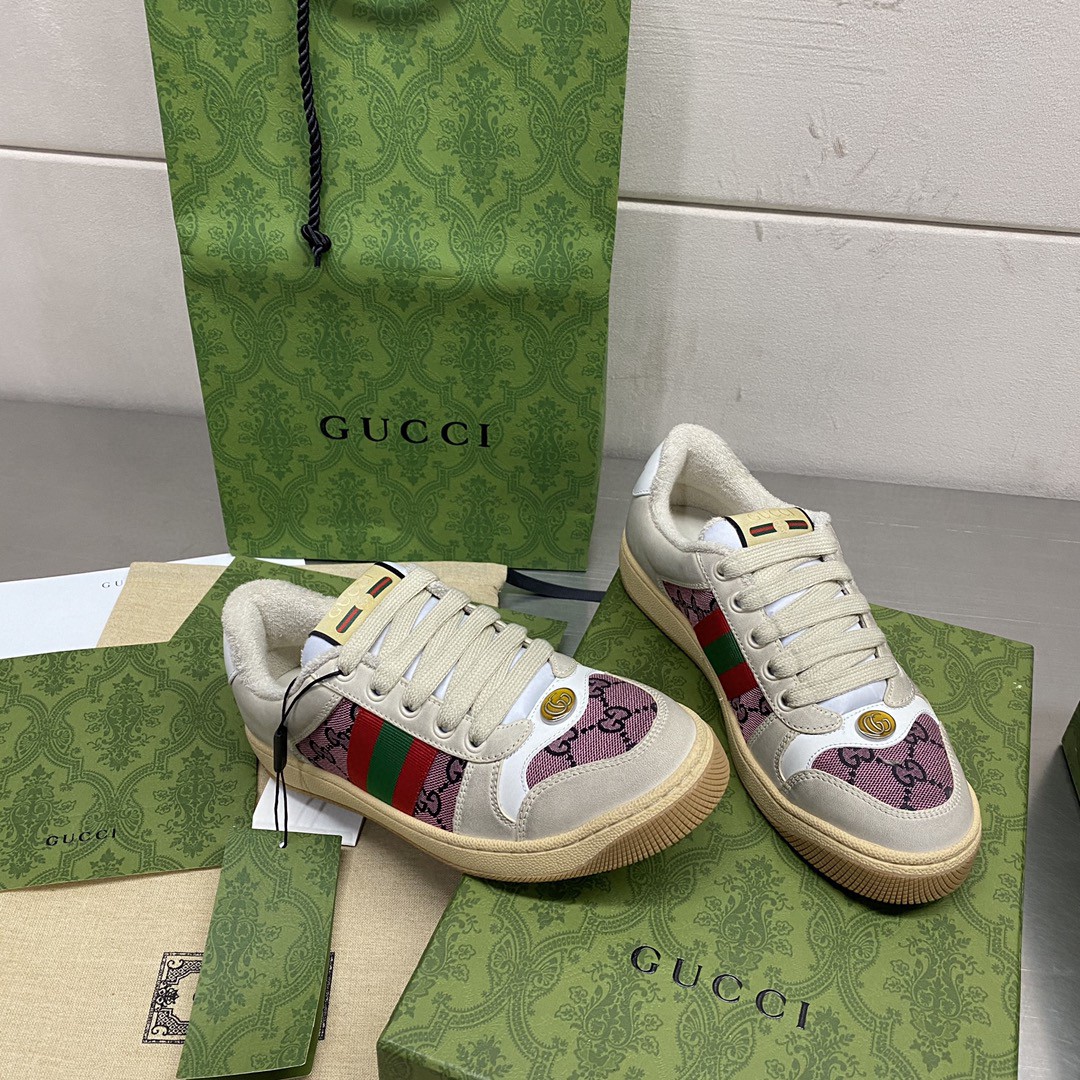 Gvc*1 Screener GG Sneaker Cream For Men