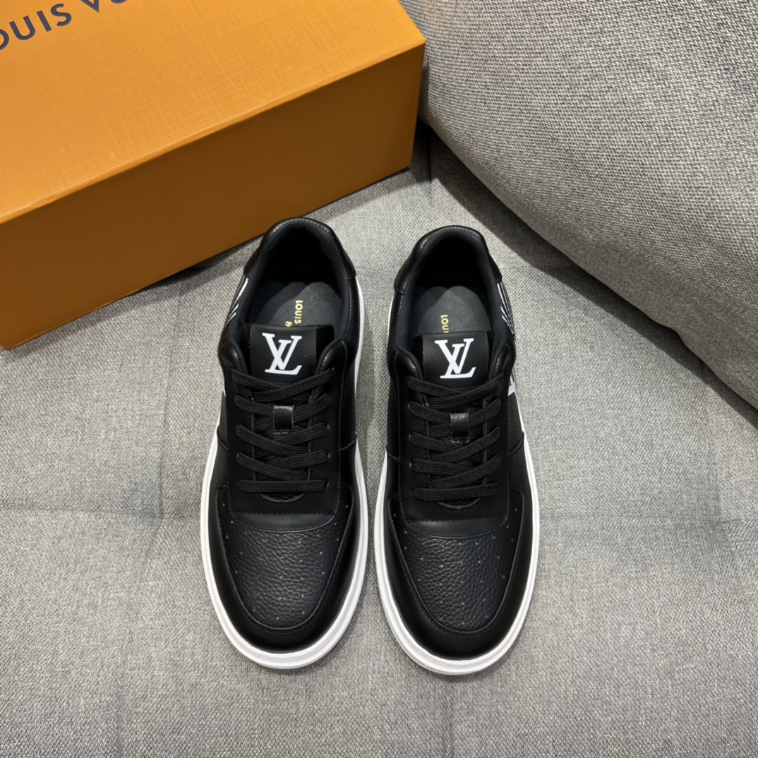 L0vis Vvtt0n LV Rivoli Sneaker Check Black For Men