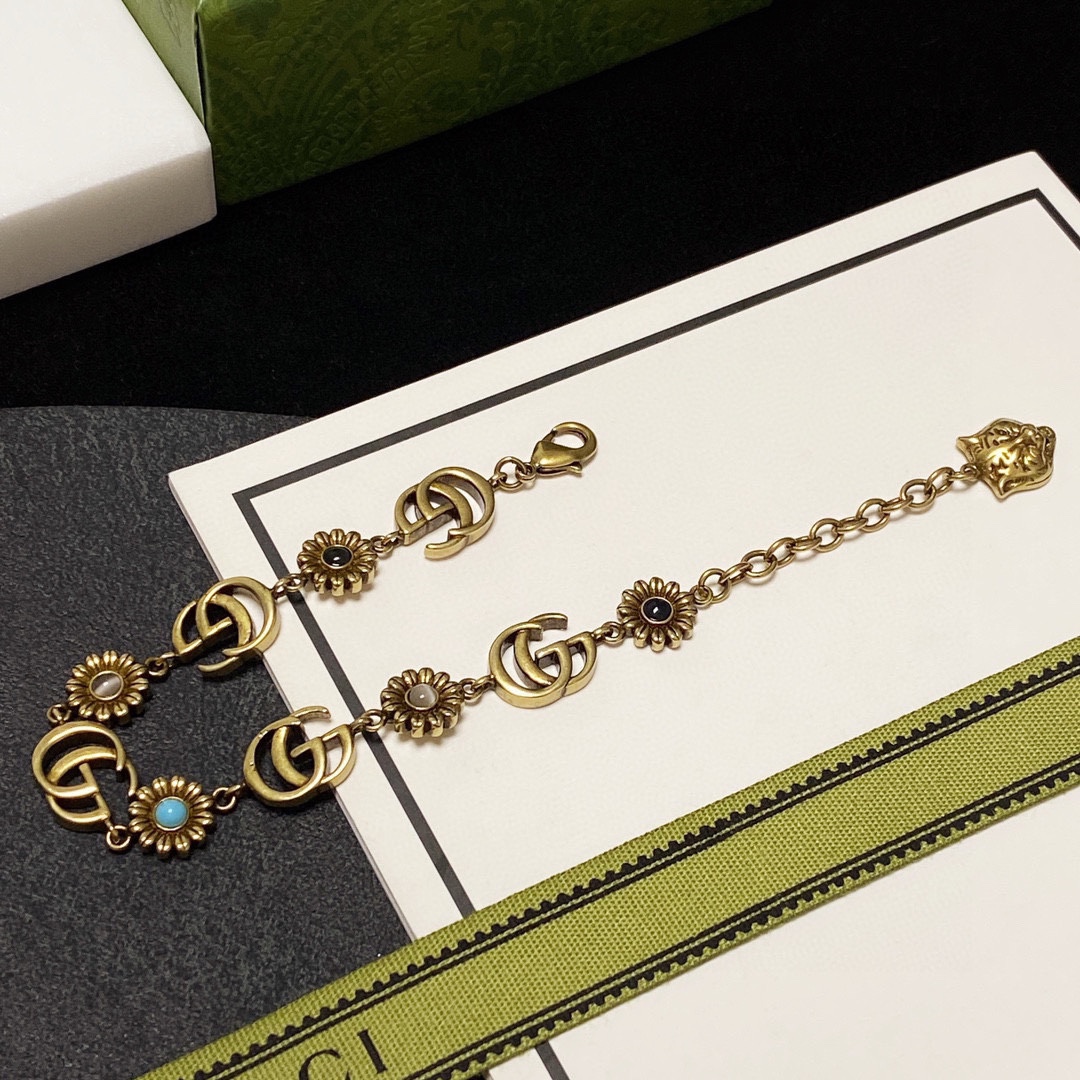 Gvc*1 Double G Bracelet Gold For Women