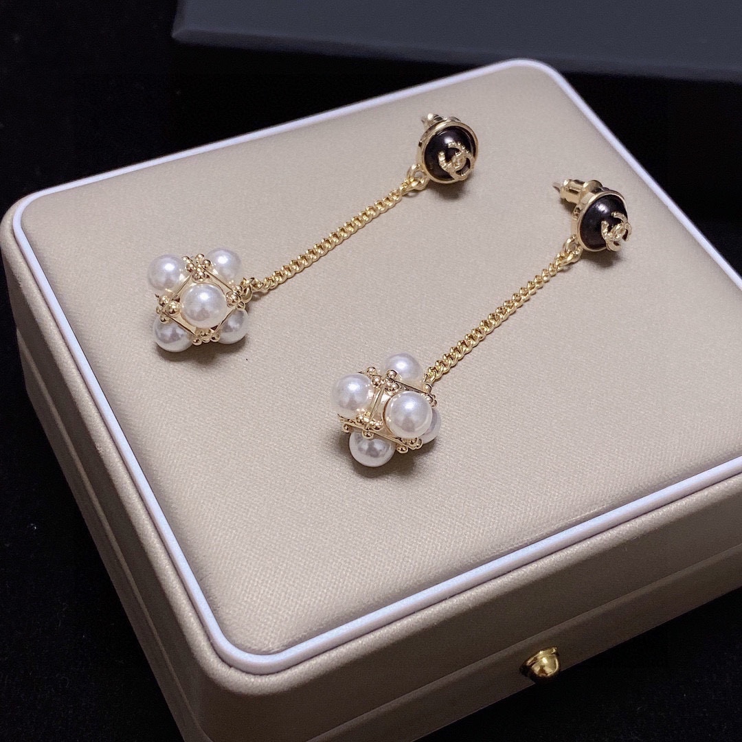 Pearl Earrings Gold For Women