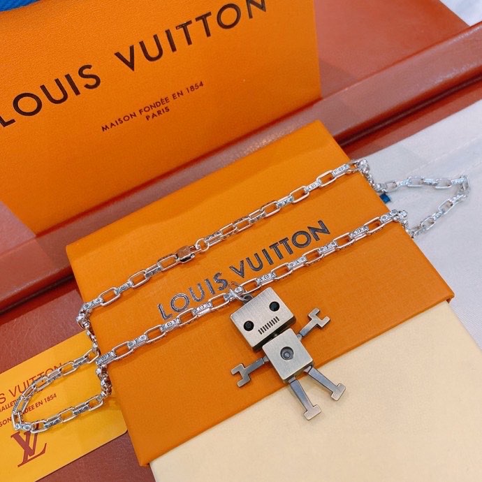 L0vis Vvtt0n Star Necklace Silver For Women