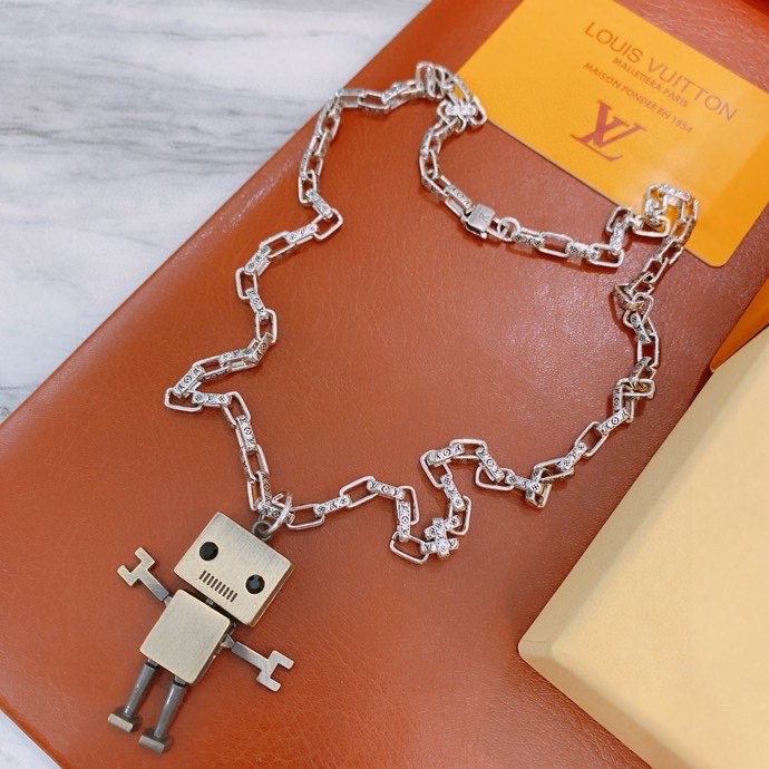 L0vis Vvtt0n Star Necklace Silver For Women