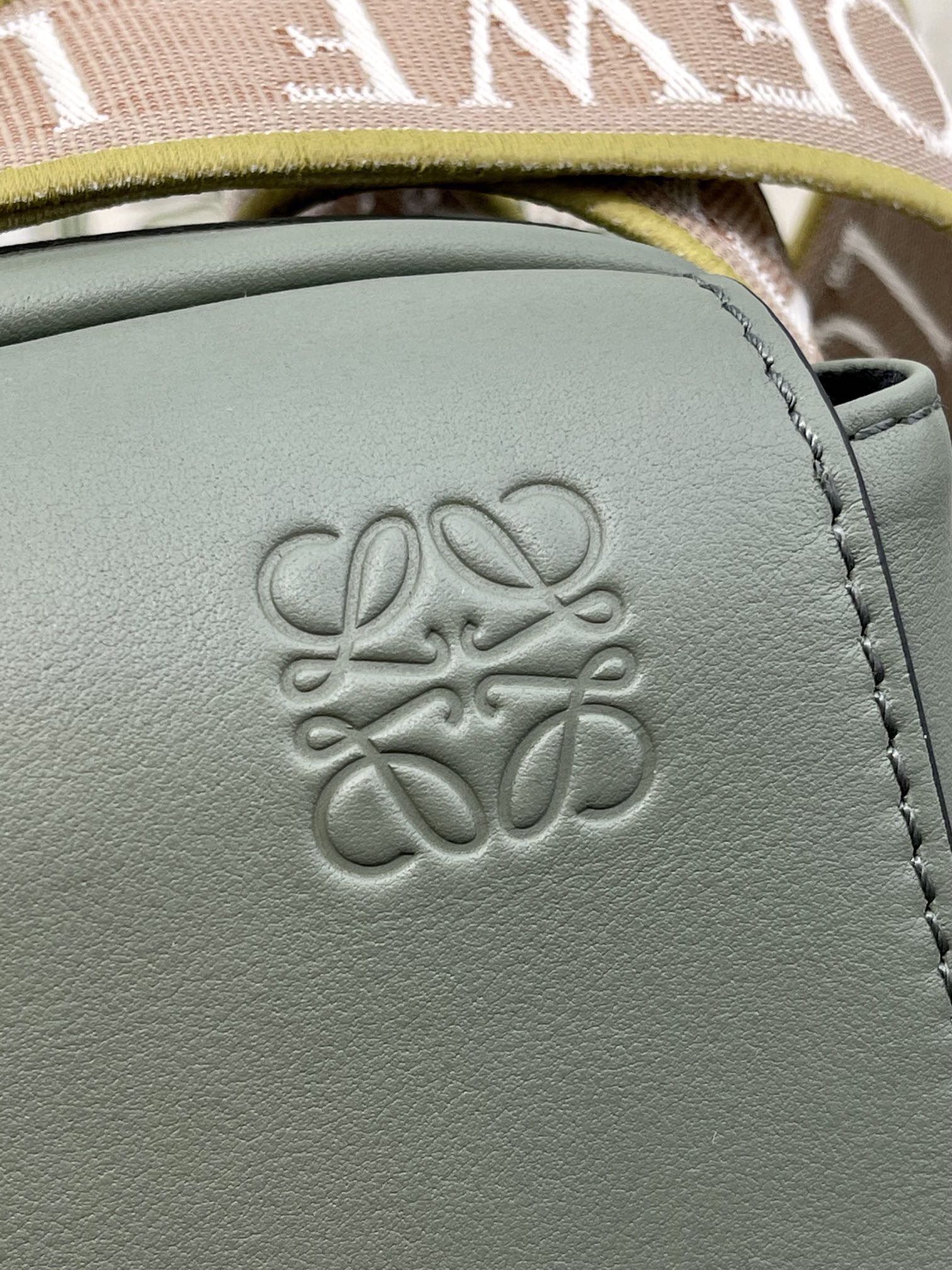 L0ew* XS Military Messenger Bag Black/Green/Navy Blue For Women 9.1in / 23cm B553A72X22