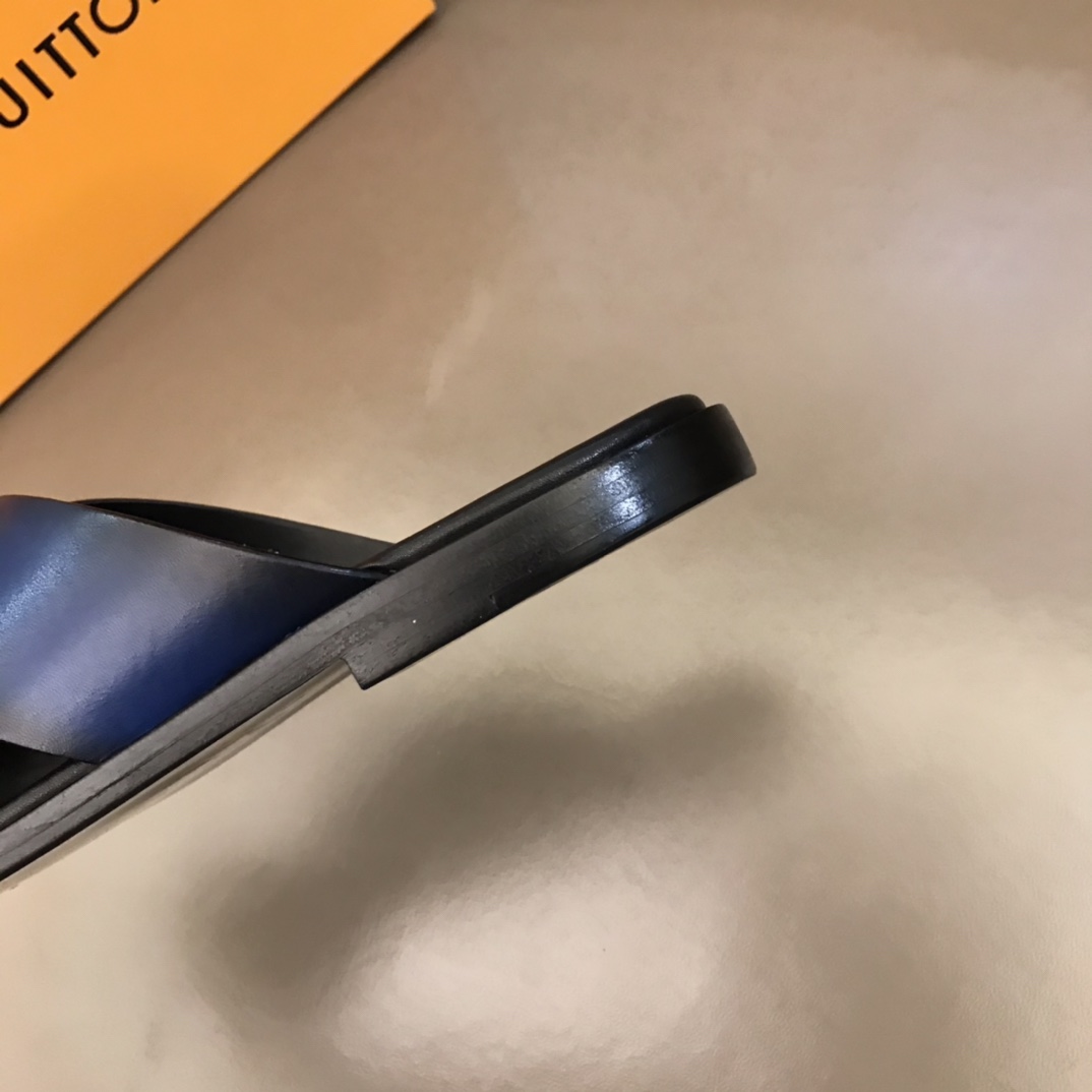 L0vis Vvtt0n LV Oasis Mule Blue For Men