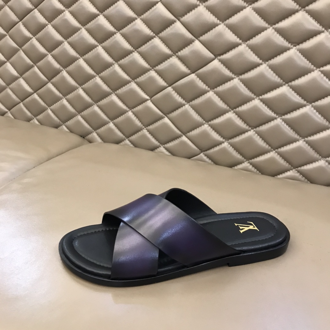 L0vis Vvtt0n LV Oasis Mule Purple For Men