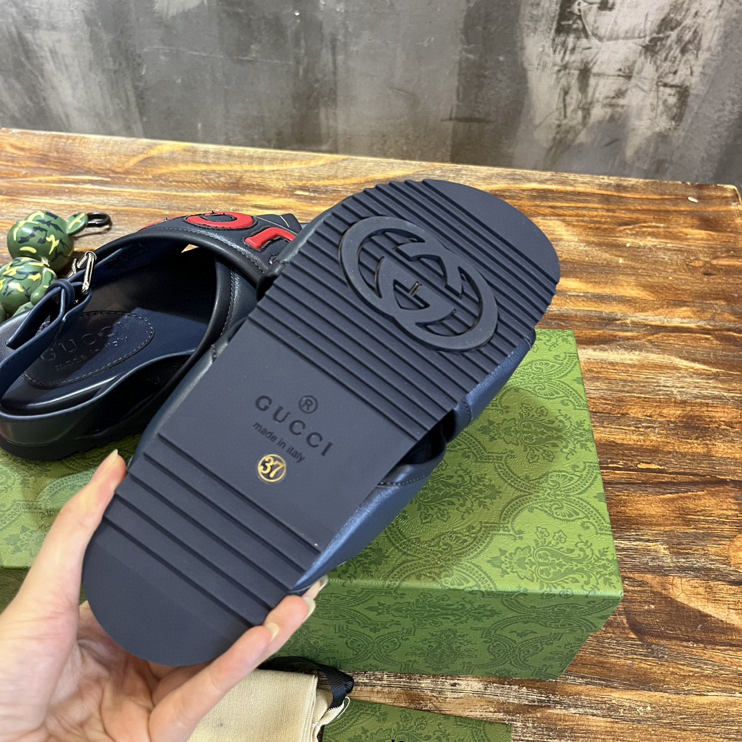 Gvc*1 Men’s Sandal Navy Blue For Men 742024 AABYS 4058