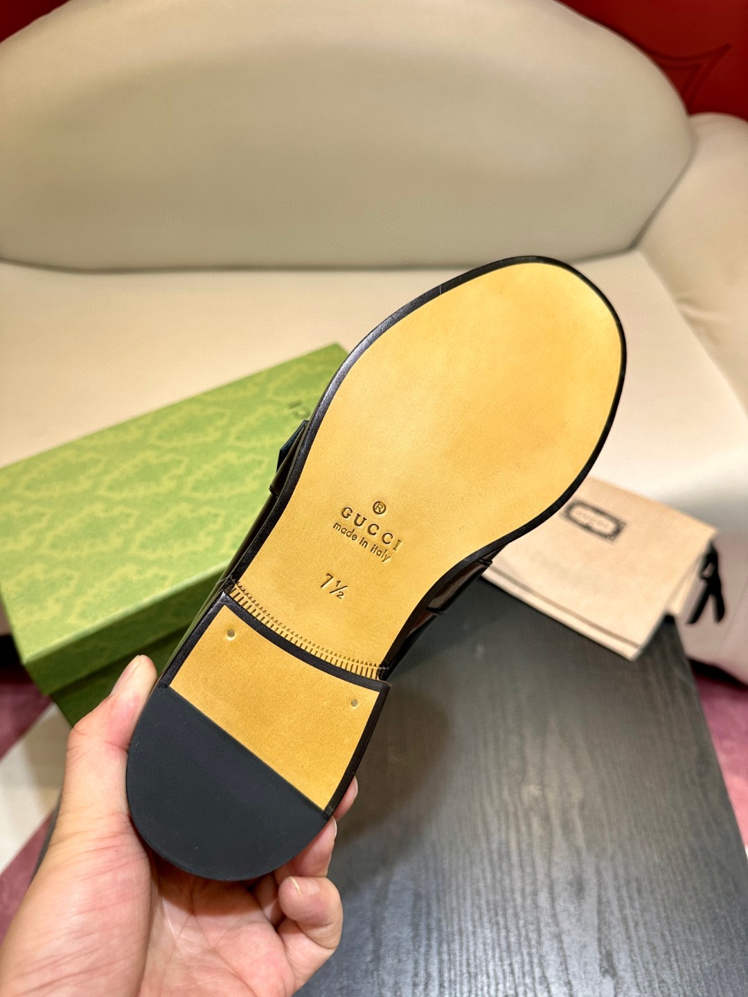 Gvc*1 Interlocking G Loafer Black For Men