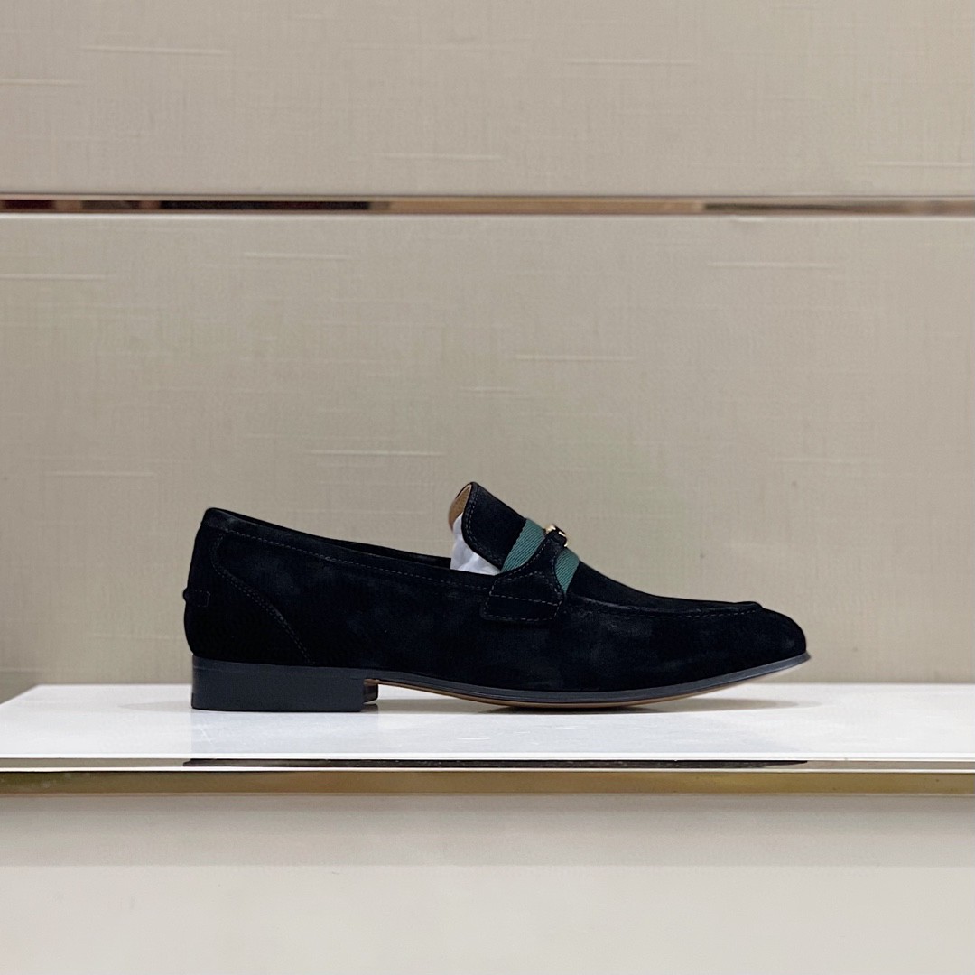 Gvc*1 Loafer With Interlocking G Black For Men