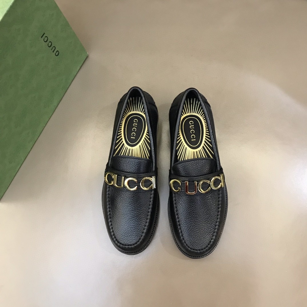 Gvc*1 Loafer With Logo Gvc*1 Black For Men