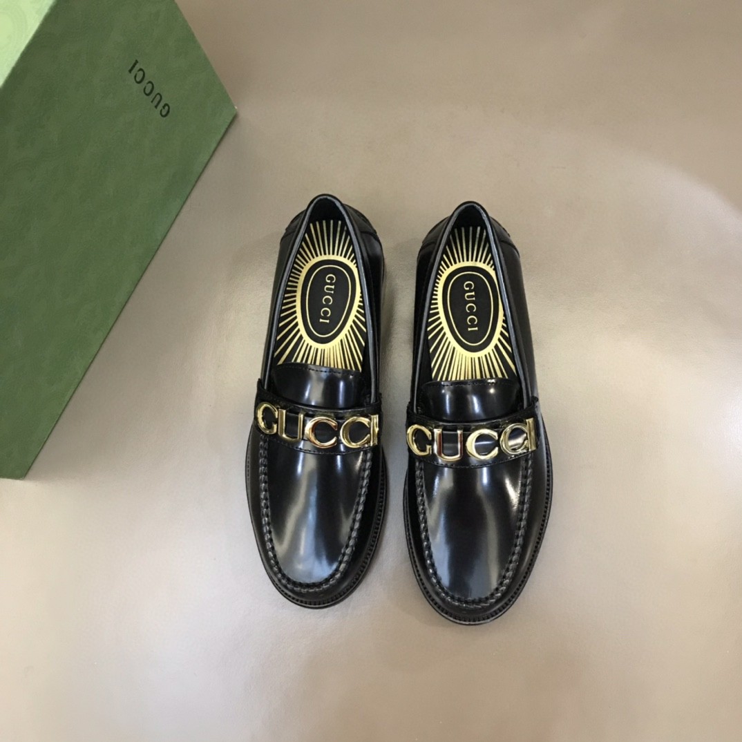 Gvc*1 Loafer With Logo Gvc*1 Black For Men