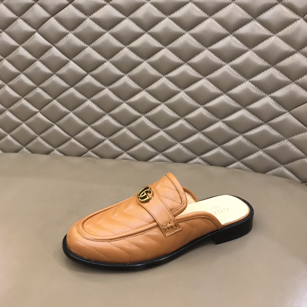 Gvc*1 Slipper With Interlocking G Green For Men