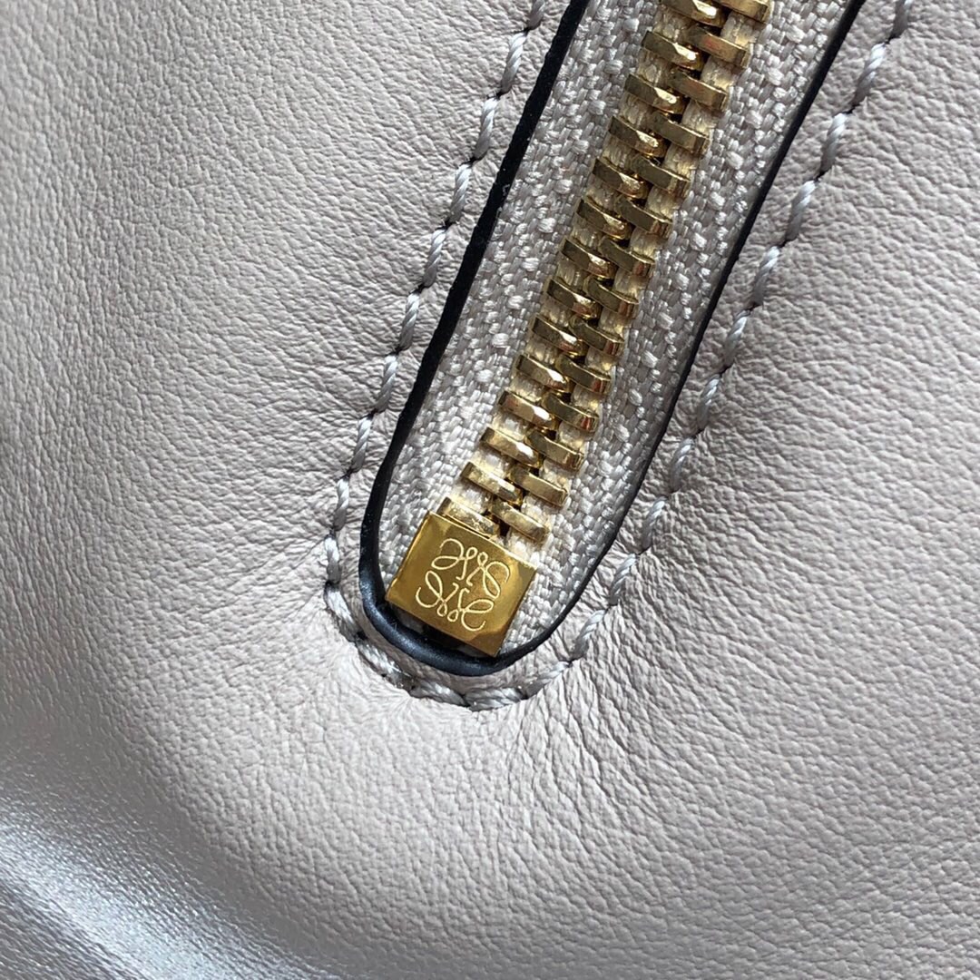 L0ew* Small Hammock Bag Blue/Pink/Beige/White/Brown/Burgundy/Grey For Women 11.8in / 30cm