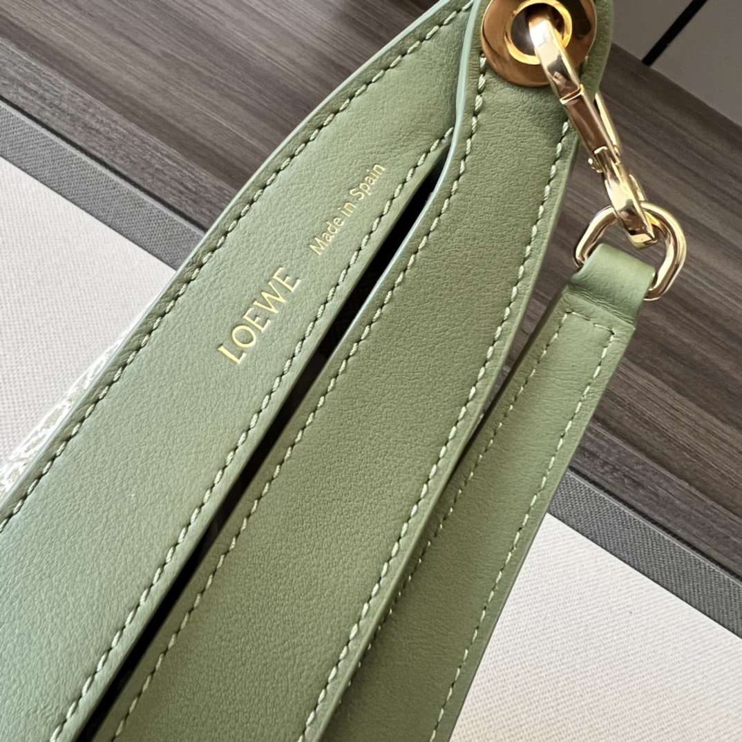 L0ew* Small Luna Bag Black/Brown/Light Brown For Women 12in / 30.5cm A923PM1X02