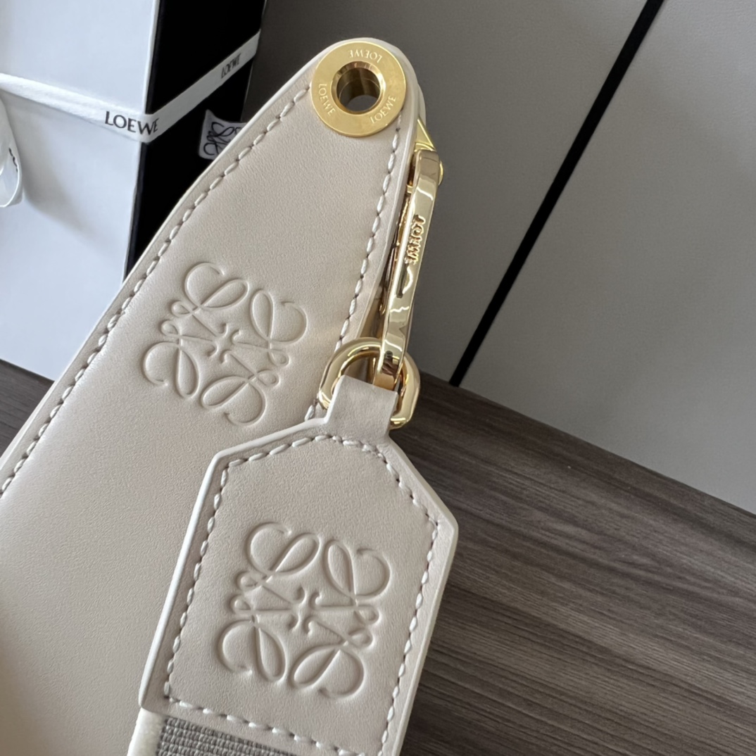 L0ew* Small Luna Bag Black/Brown/Cream/Green/Yellow For Women 12in / 30.5cm A923PM1X01