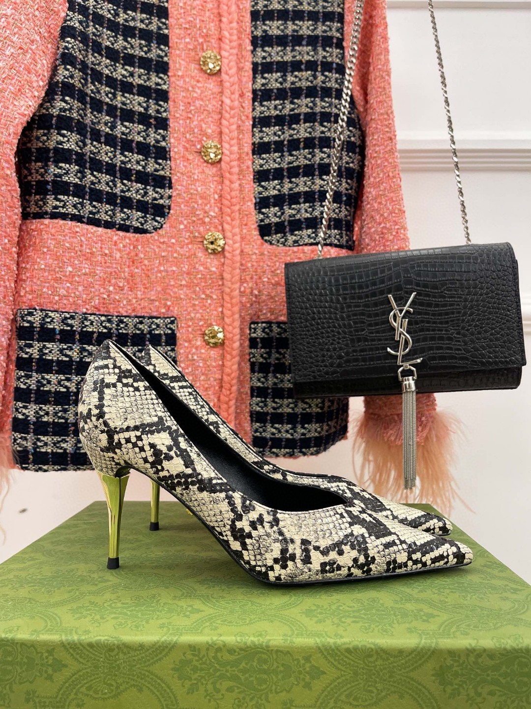 Gvc*1 High-Heel Pump Grey For Women