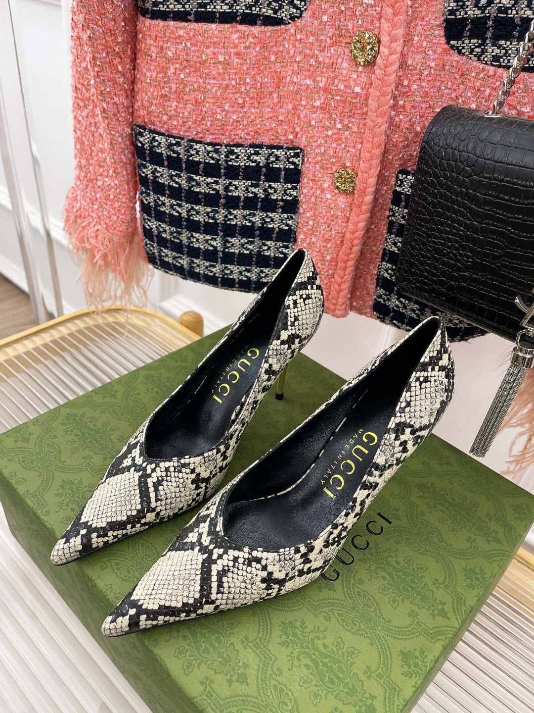 Gvc*1 High-Heel Pump Grey For Women