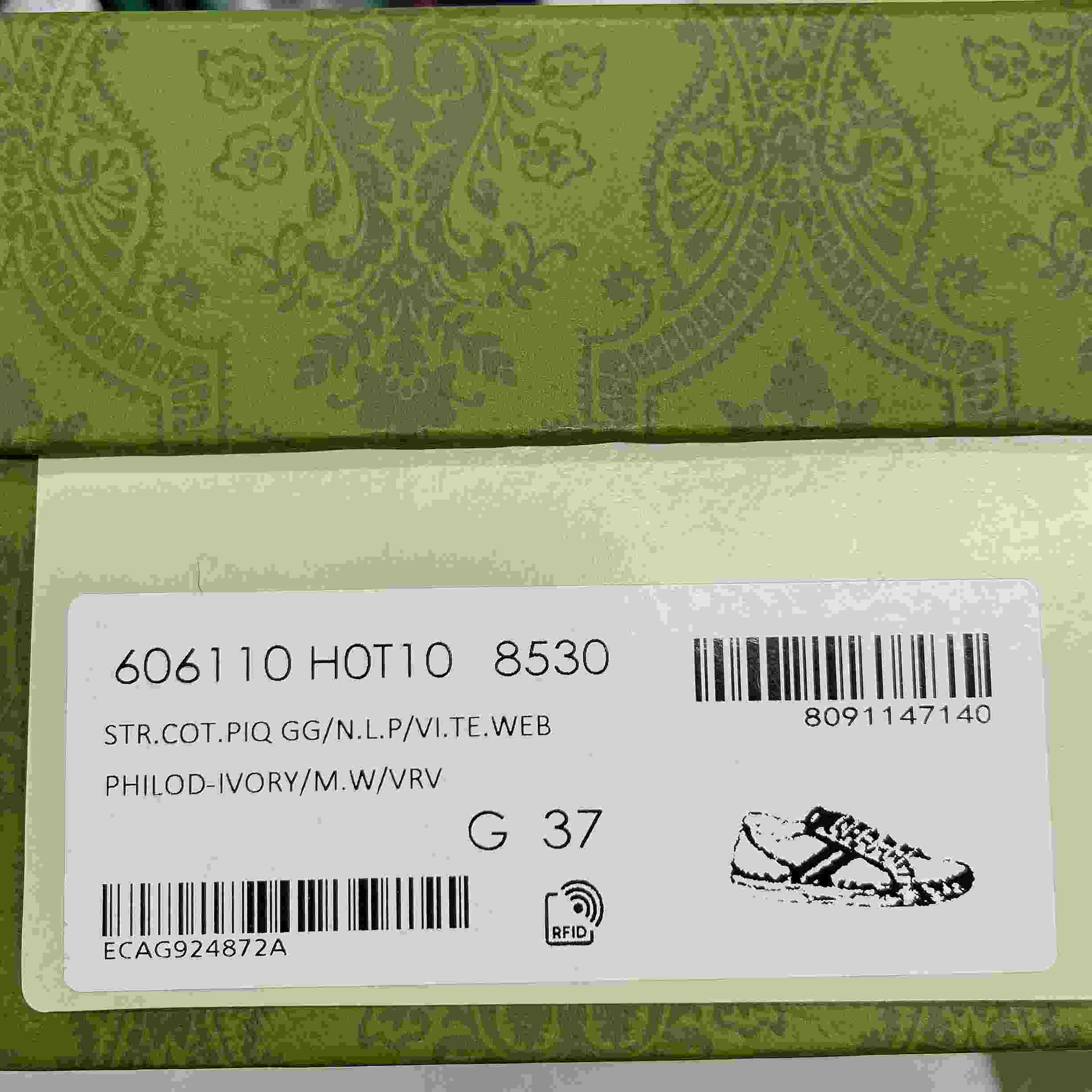 Gvc*1 GG Tennis 1977 Sneaker Black For Men