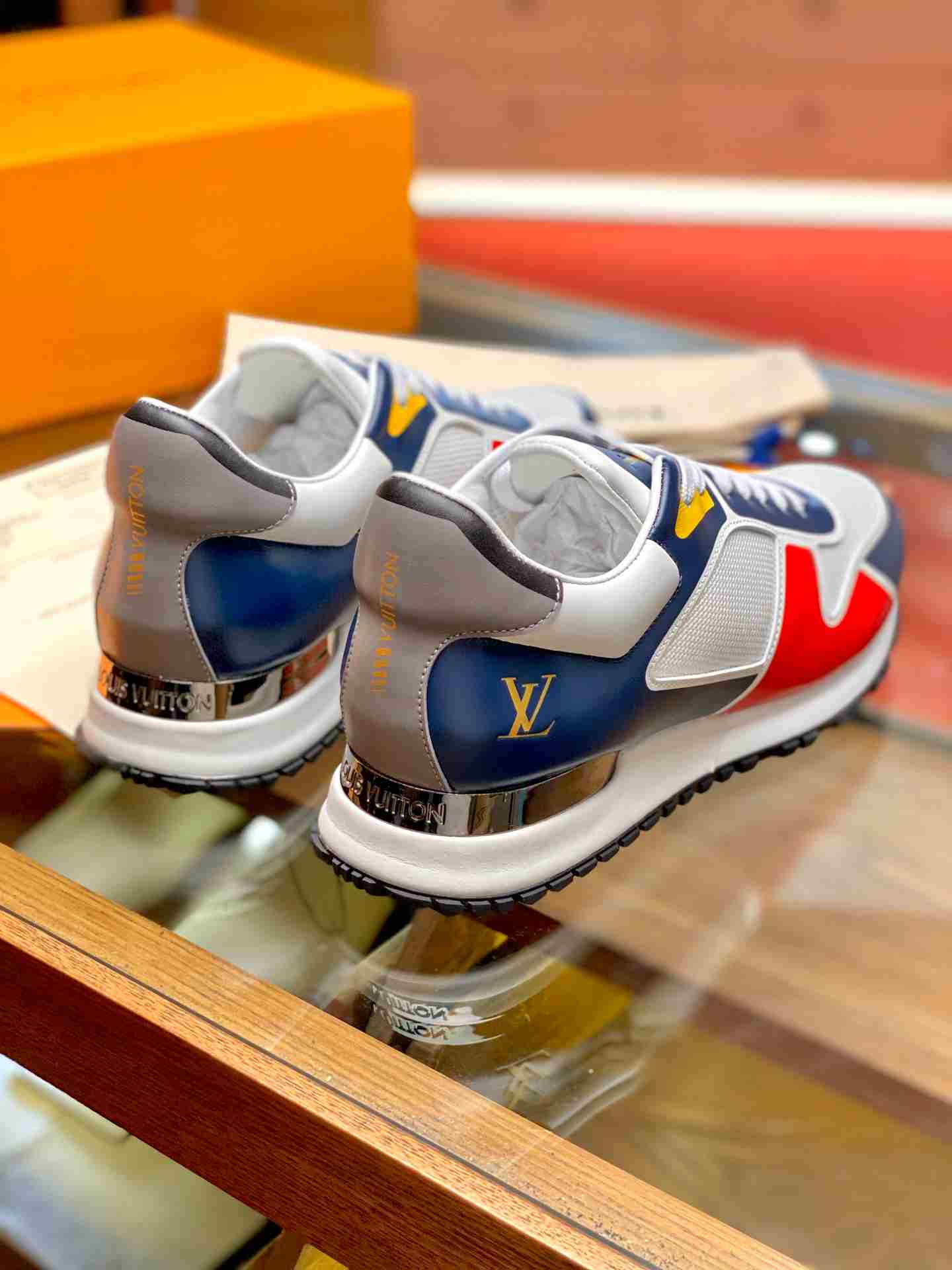 L0vis Vvtt0n Run Away Sneaker Blue For Men