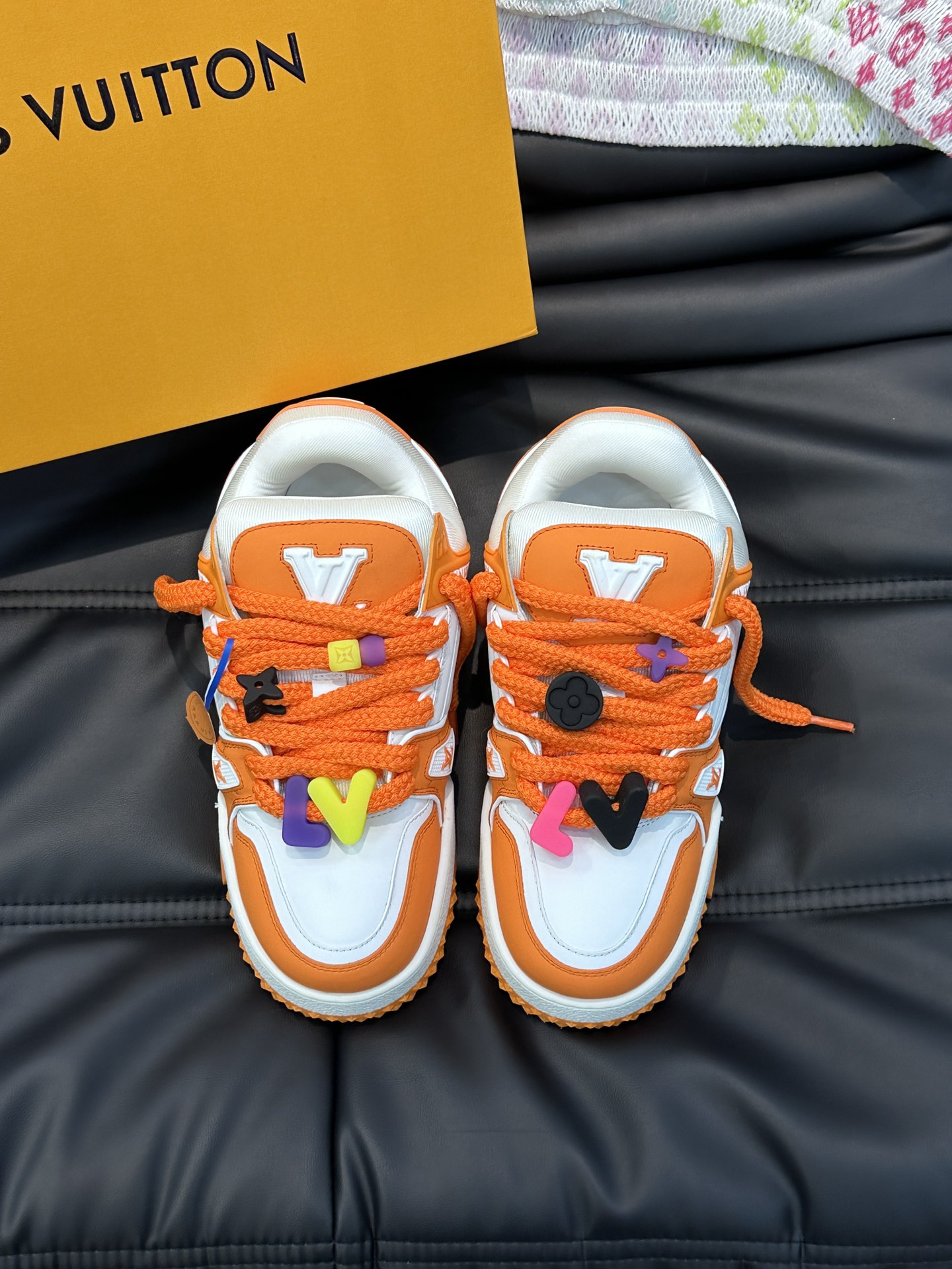 L0vis Vvtt0n Trainer Maxi Sneaker LV Orange For Women