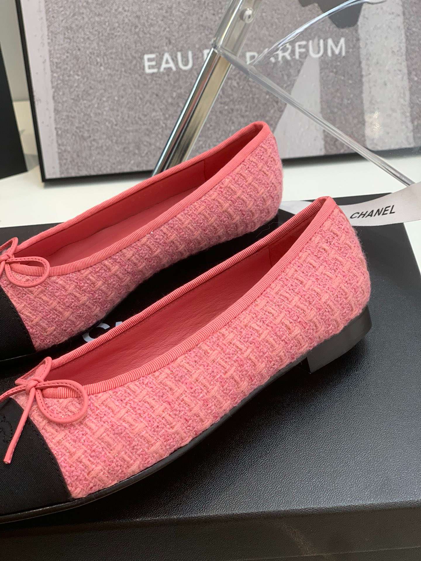 Ch**el Ballet Flats Pink For Women