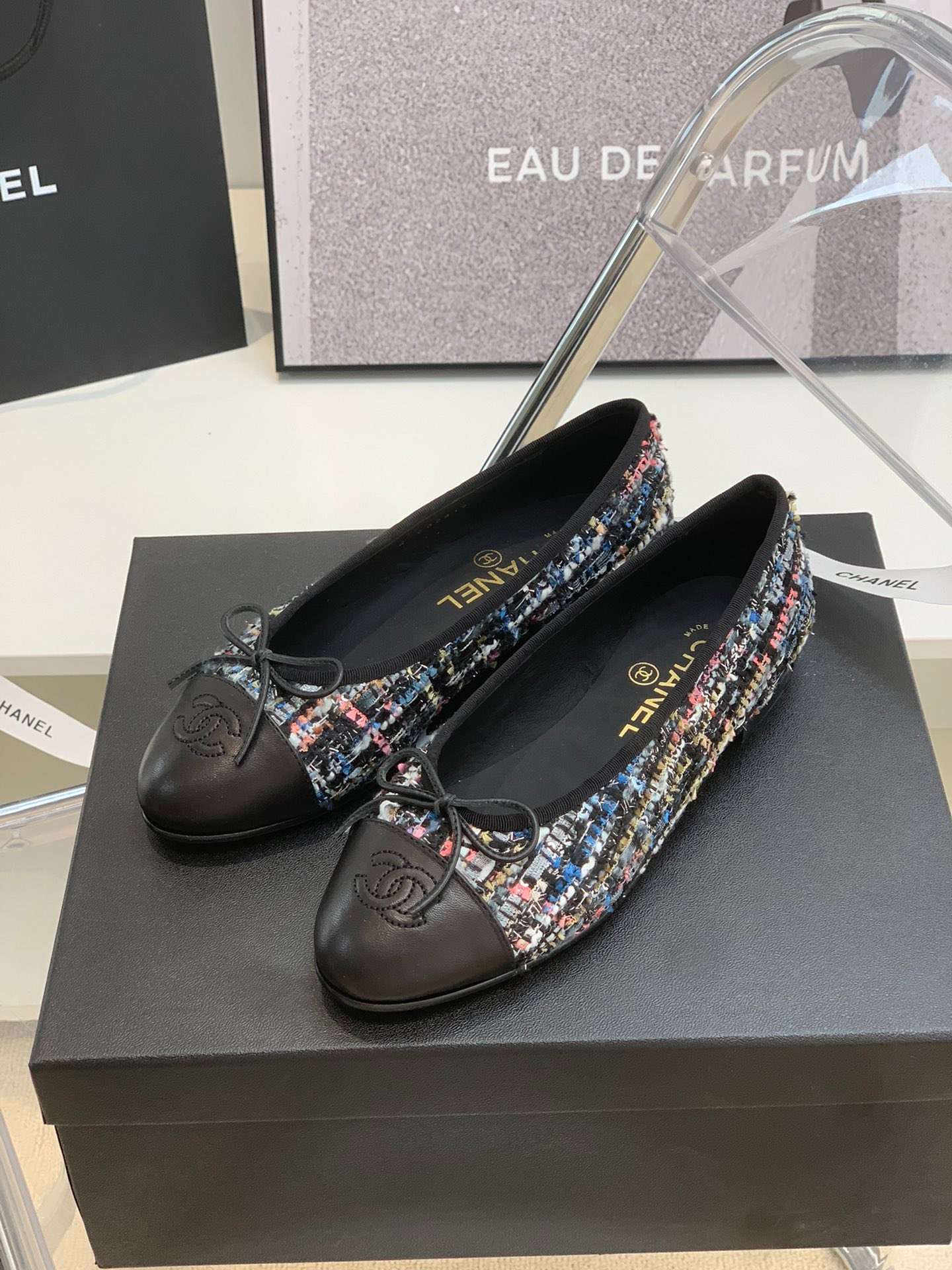 Ch**el Ballet Flats Multicolor For Women