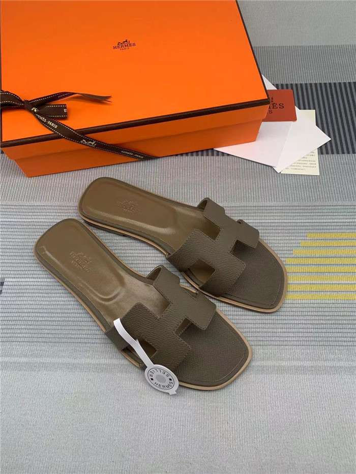 H**me5 Oran Sandal Green Khaki For Women