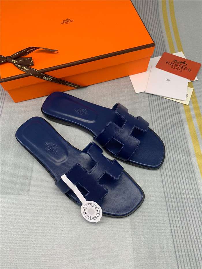 H**me5 Oran Sandal Dark Blue For Women