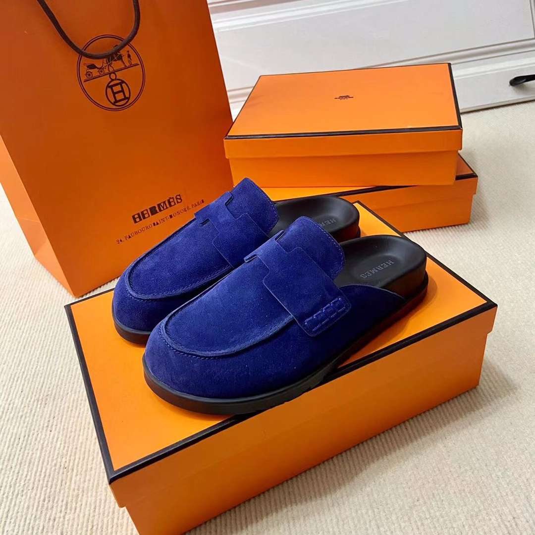 H**me5 Go Mule Navy Blue For Men