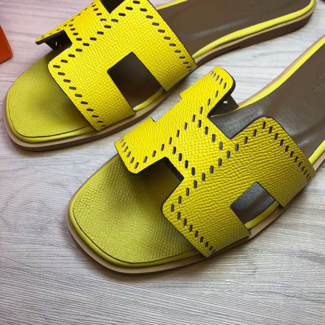 H**me5 Oran Sandal Yellow For Women