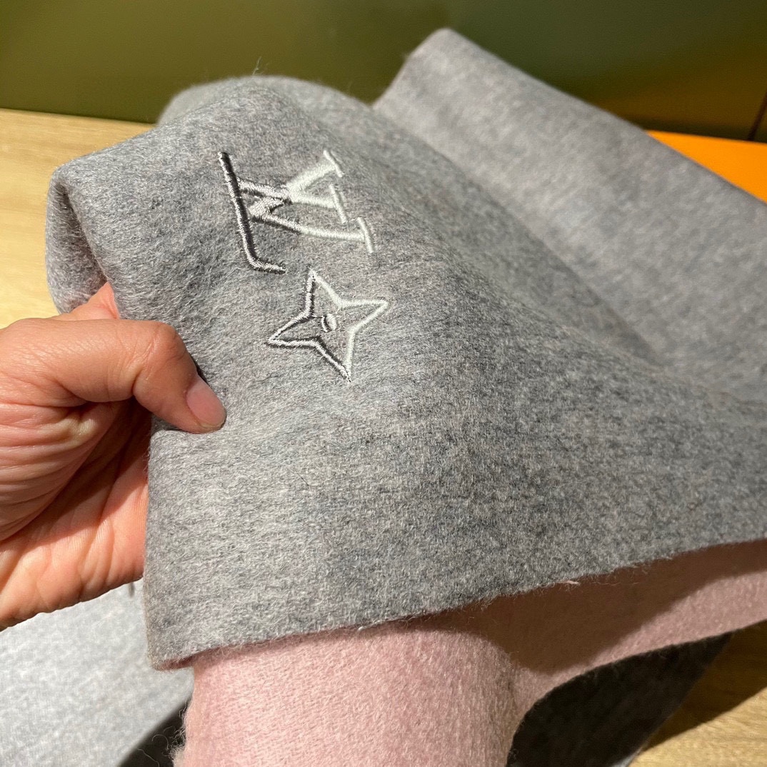L0vis Vvtt0n The Cashmere Scarf Grey For Women