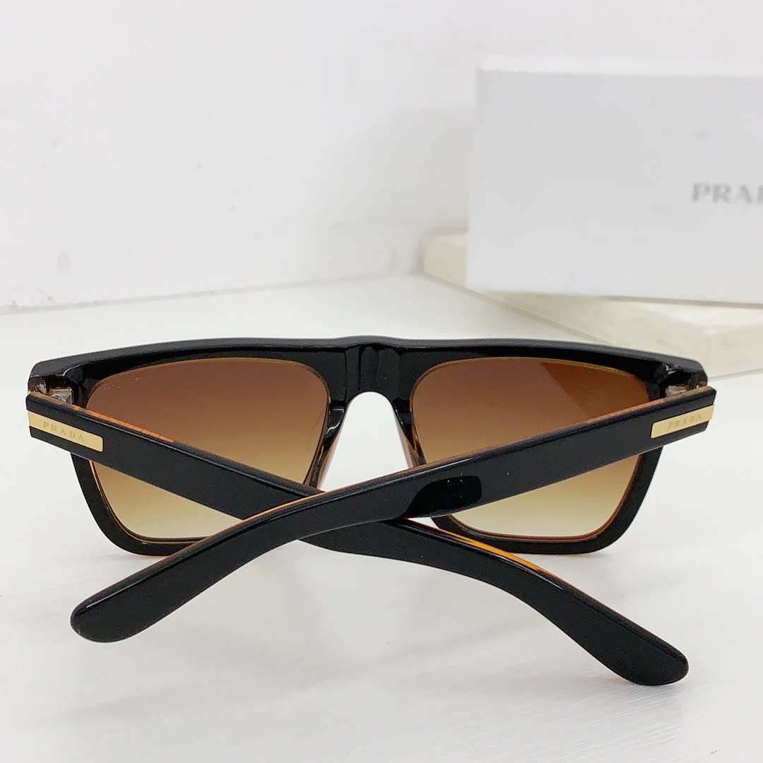 Pra*a Ombre Square Sunglasses Black For Women