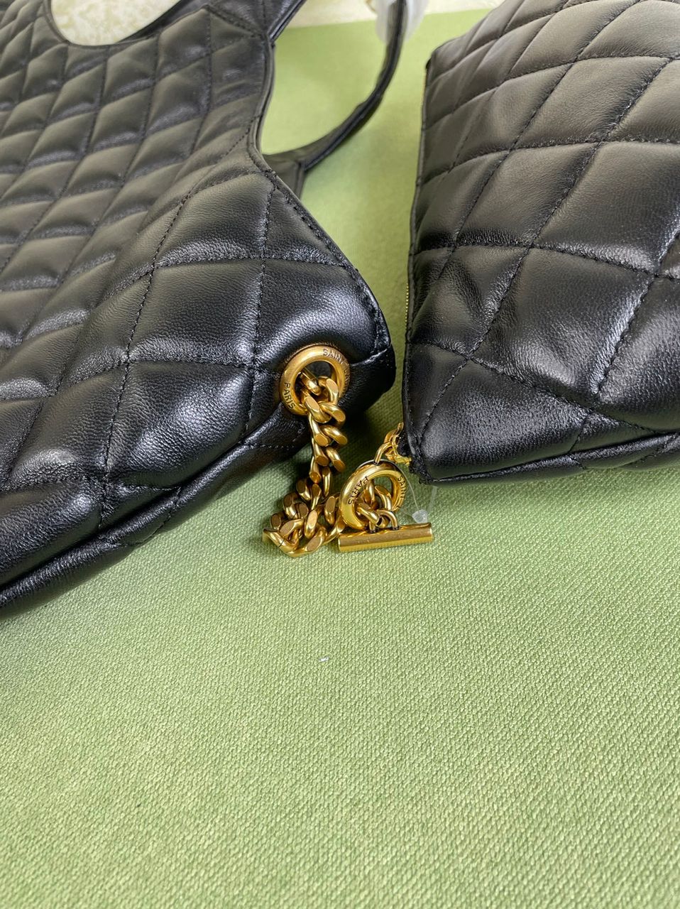 Sa1nt Lau*nt Icare Maxi Shopping Bag Black For Women 16.9in/43cm 698651AAANG1000