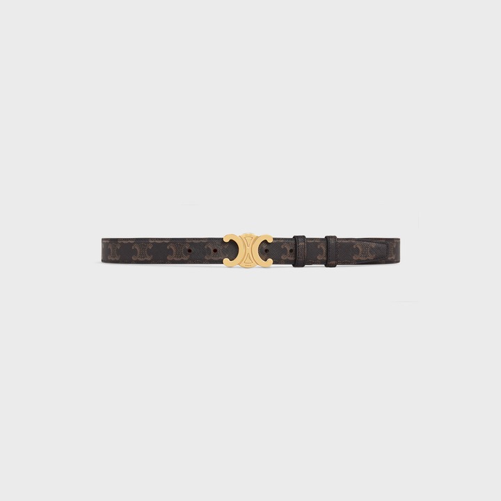 Ce1i*e Medium Triomphe Belt For Women- 45AK92ACO.04LU
