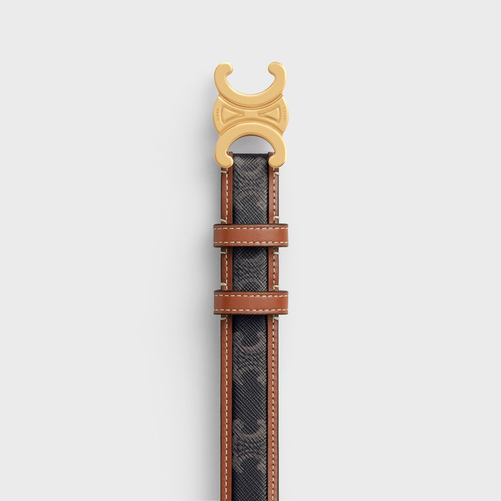 Ce1i*e Medium Triomphe Belt For Women- 45B422AES.04LU