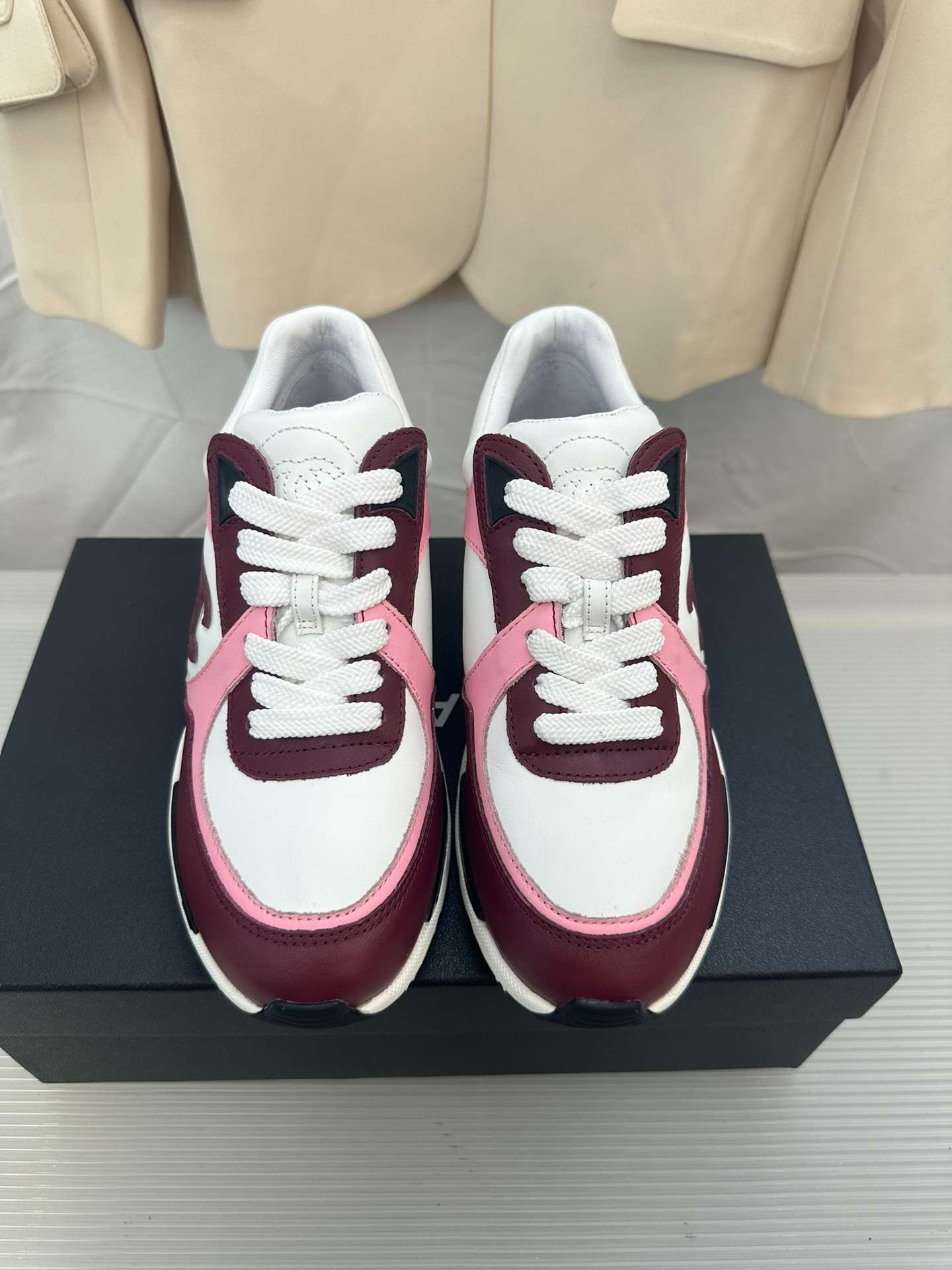 Ch**el Sneakers Pink For Women G45333 B14495 NS580