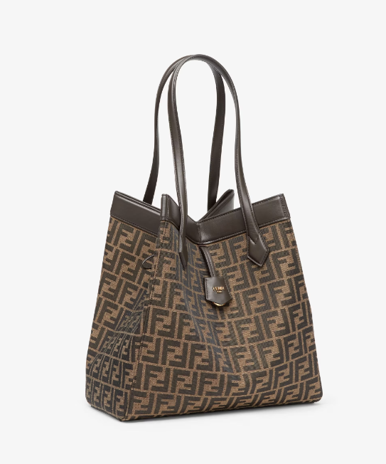 F**di Origami Large Brown Bag For Women 8BH415AFPMF1GL7 – 32.5 Cm/ 12.7 Inches